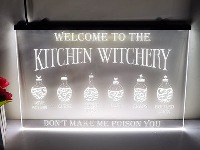 Kitchen Witchery LED Neon Illuminated Sign