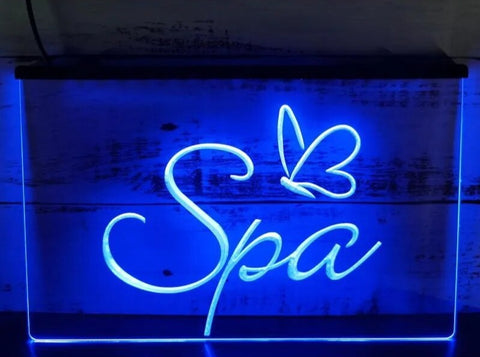 Image of Spa Illuminated LED Neon Sign