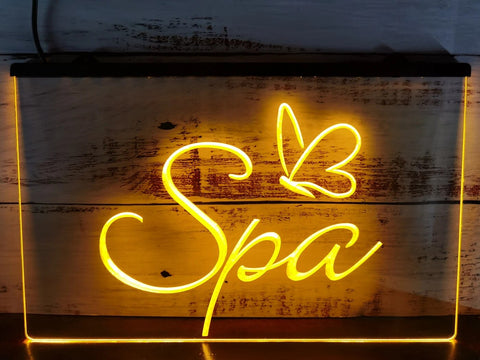Image of Spa Illuminated LED Neon Sign