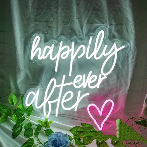 Image of Happily Ever After LED Neon Flex Sign