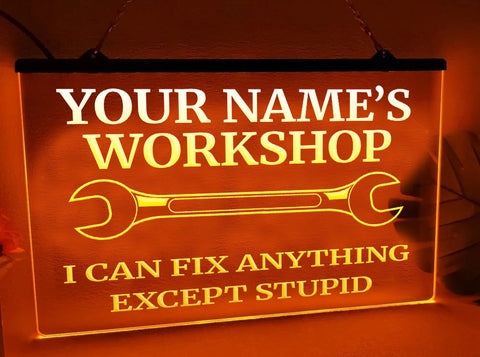 Image of Workshop Personalized LED Neon Illuminated Sign