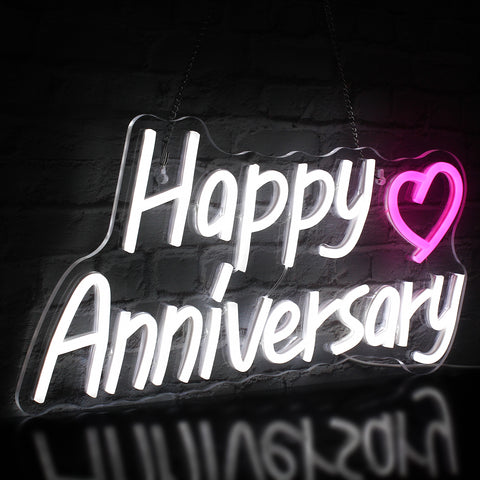 Image of Happy Anniversary LED Neon Flex Sign