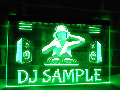 Image of CDJs Digital DJ Personalized LED Neon Sign