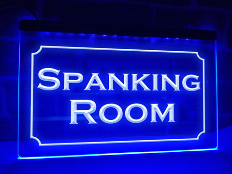 Image of Spanking Room LED Neon Illuminated Sign