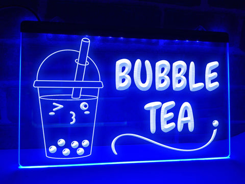 Image of Bubble Tea Illuminated LED Neon Sign