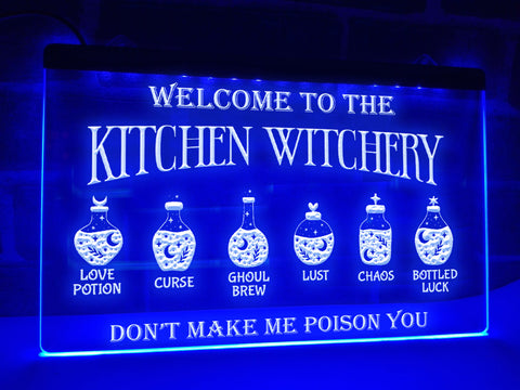 Image of Kitchen Witchery LED Neon Illuminated Sign