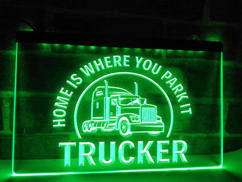 Image of Custom LED Sign - Personalized for Your Truck Cab