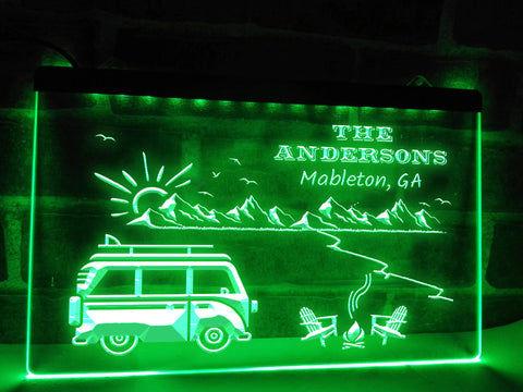 Image of Family on Tour LED Neon Illuminated Sign