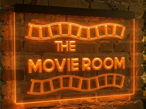 Image of Movie Room Illuminated Sign
