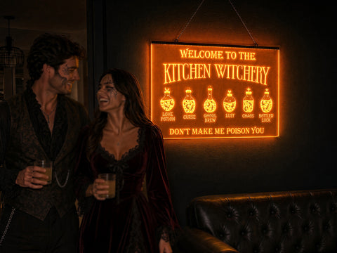 Image of Kitchen Witchery LED Neon Illuminated Sign