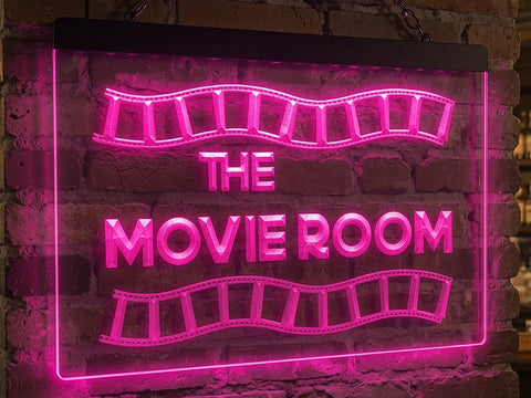 Image of Movie Room Illuminated Sign