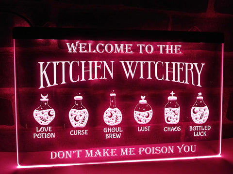 Image of Kitchen Witchery LED Neon Illuminated Sign