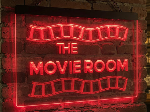 Image of Movie Room Illuminated Sign
