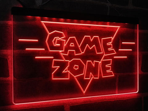 Image of Retro Game Zone Illuminated Sign