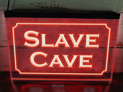 Image of Slave Cave LED Neon Illuminated Sign