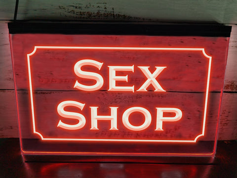 Image of Sex Shop LED Neon Illuminated Sign