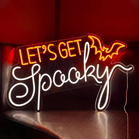Image of Let's Get Spooky LED Neon Flex Sign