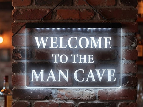 Image of Man Cave Illuminated Sign