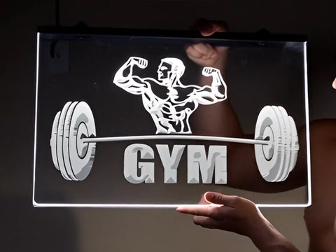 Image of Gym Illuminated Sign