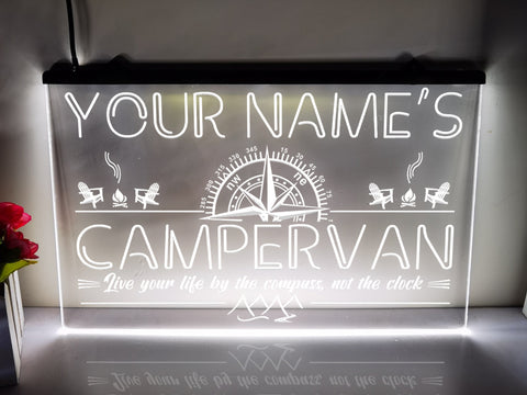 Image of Personalized Campervan LED Neon Illuminated Sign