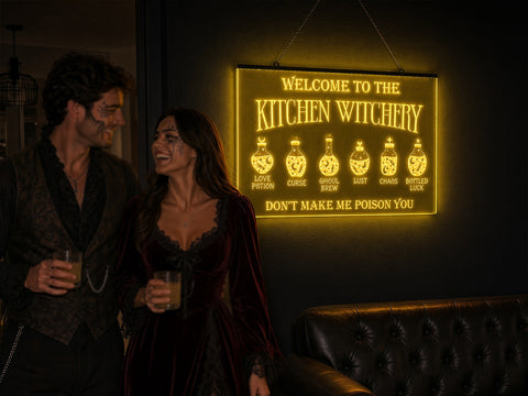 Image of Kitchen Witchery LED Neon Illuminated Sign