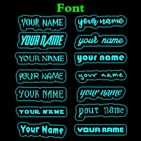 Image of Personalized LED Neon Wooden Sign - Custom Name / Handle / Gamer Tag