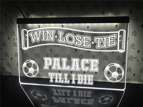 Image of Palace Till I Die Illuminated Sign
