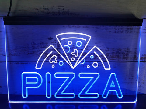Image of Pizza Two Tone Illuminated Sign