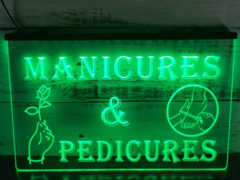 Image of Manicures and Pedicures Illuminated Sign