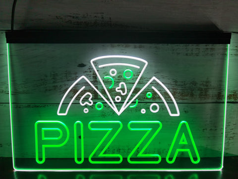 Image of Pizza Two Tone Illuminated Sign