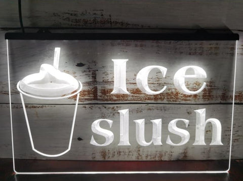 Image of Ice Slush Slushy Drink Illuminated Sign