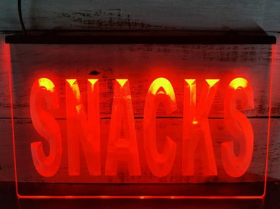 Snacks LED Neon Sign for the Snack Bar