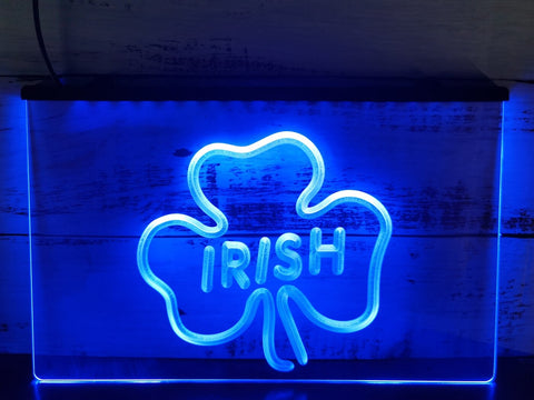 Image of Irish Shamrock Illuminated Sign