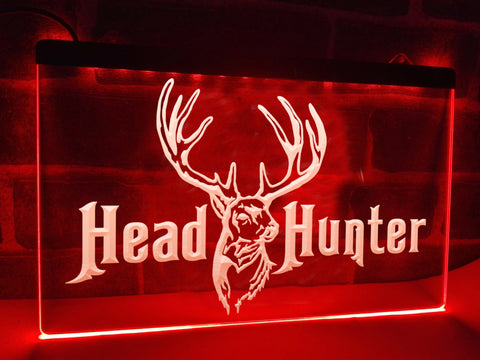 Image of Head Hunter Illuminated Sign