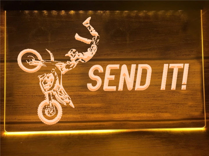 Send It Illuminated Sign