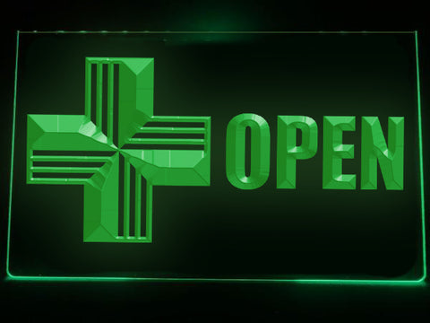 Image of Open Medical Services Illuminated Sign