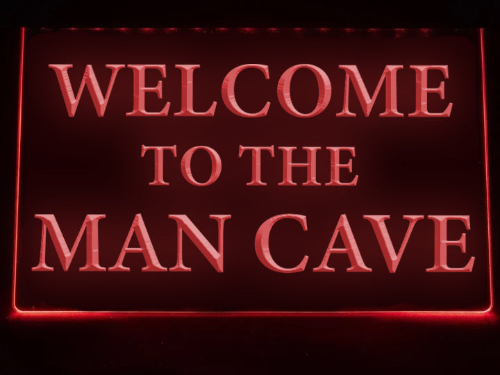 Man Cave Illuminated Sign
