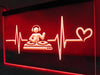 DJ Heartbeat Illuminated Sign