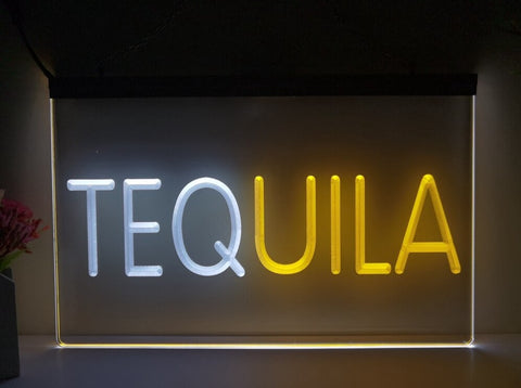 Image of Tequila Two Tone Illuminated Bar Sign