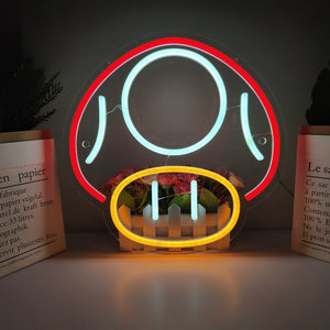 Retro Mushroom LED Neon Flex Sign