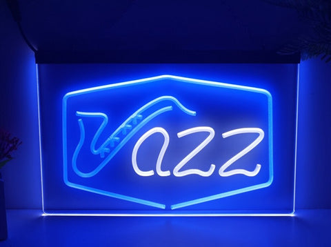Image of Jazz Bar Club Two Tone Illuminated Sign