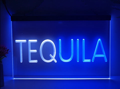 Image of Tequila Two Tone Illuminated Bar Sign