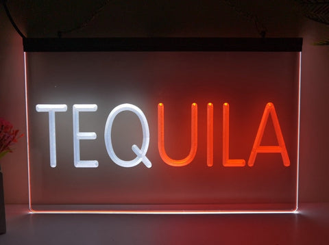 Image of Tequila Two Tone Illuminated Bar Sign