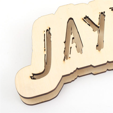 Image of Personalized LED Neon Wooden Sign - Custom Name / Handle / Gamer Tag
