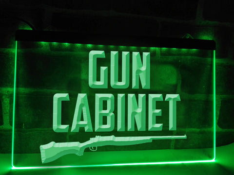 Image of Gun Cabinet Illuminated Sign
