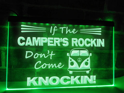 Image of If The Campers Rockin Illuminated Sign