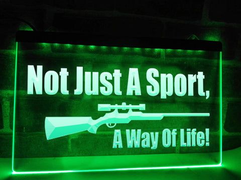 Image of Not Just a Sport Illuminated Sign