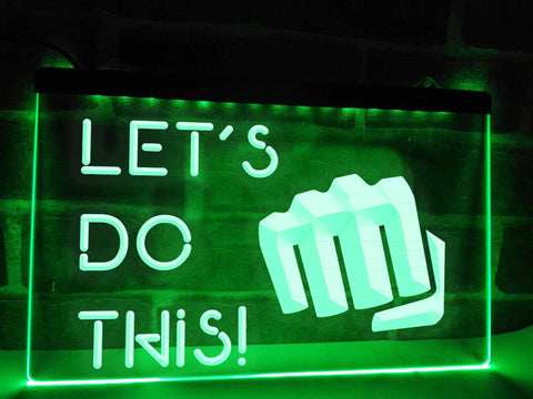 Image of Let's Do This Illuminated Sign