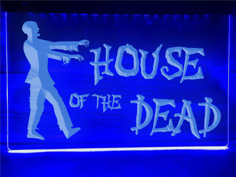 Image of House of the Dead Illuminated LED Sign