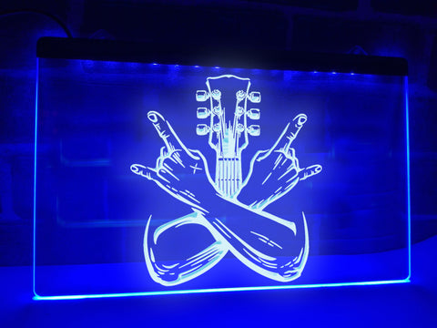 Image of Devil Horn Guitarist